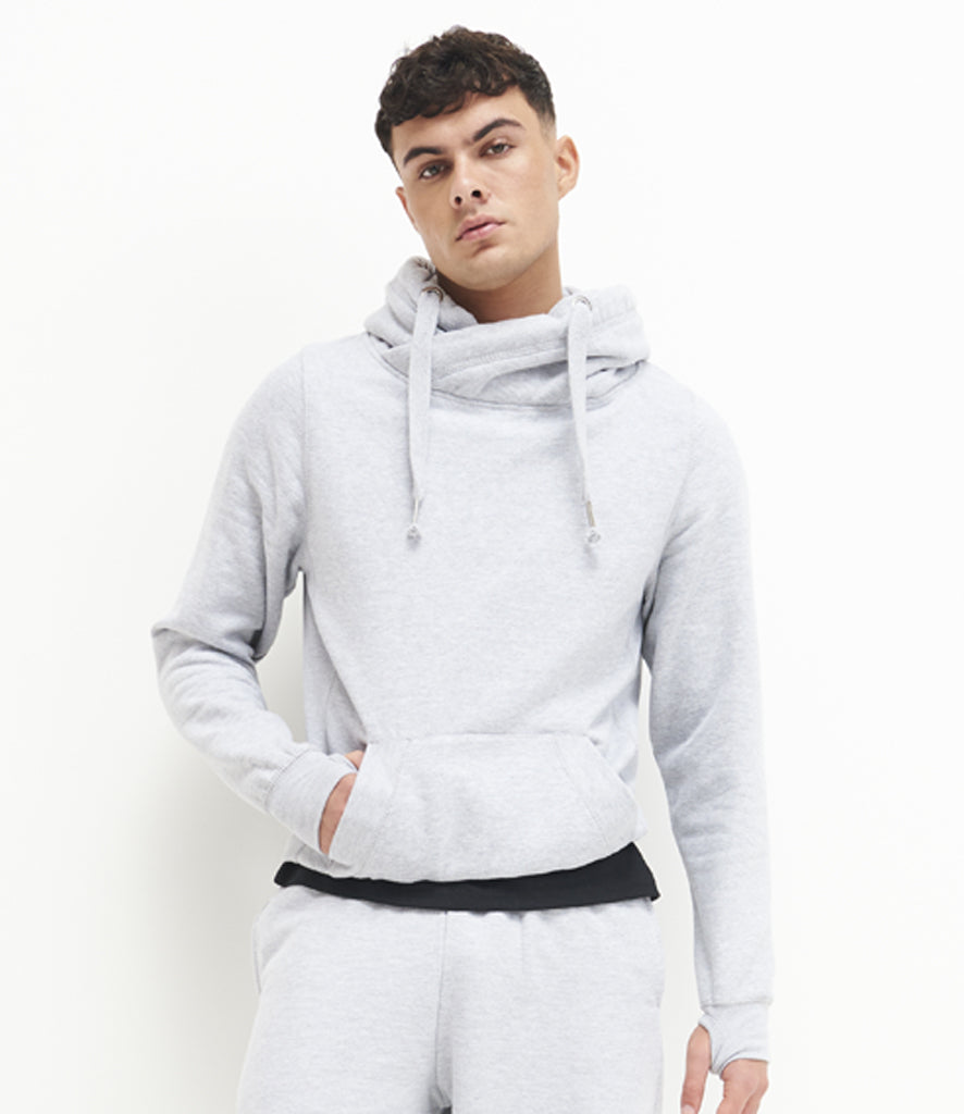 AWDis Cross Neck Hoodie