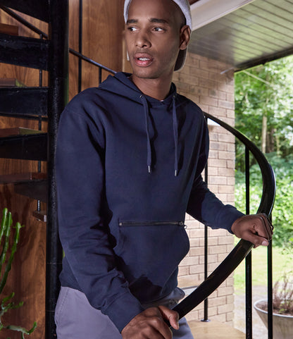 Kustom Kit Regular Fit PiquÃ© Zipped Pocket Hoodie