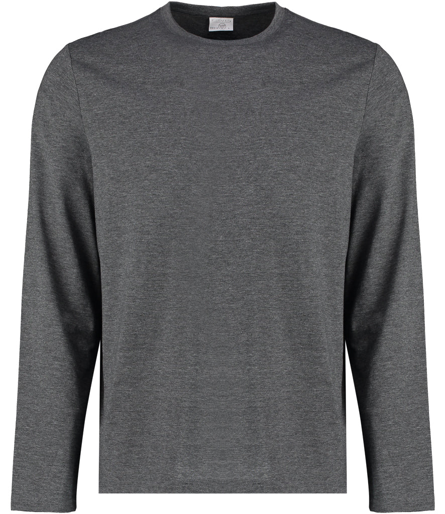 Kustom Kit Long Sleeve Fashion Fit SuperwashÂ® 60Â°C T-Shirt