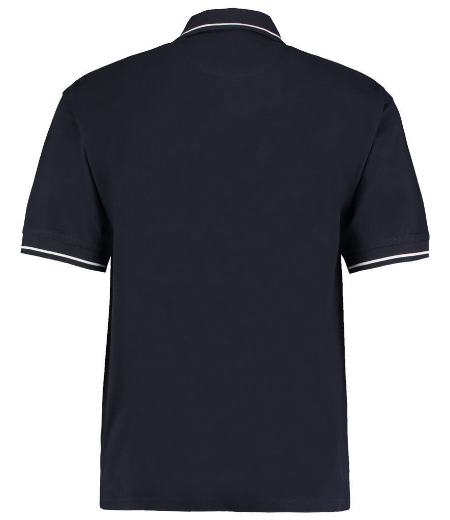 Kustom Kit St Mellion Tipped Cotton PiquÃ© Polo Shirt