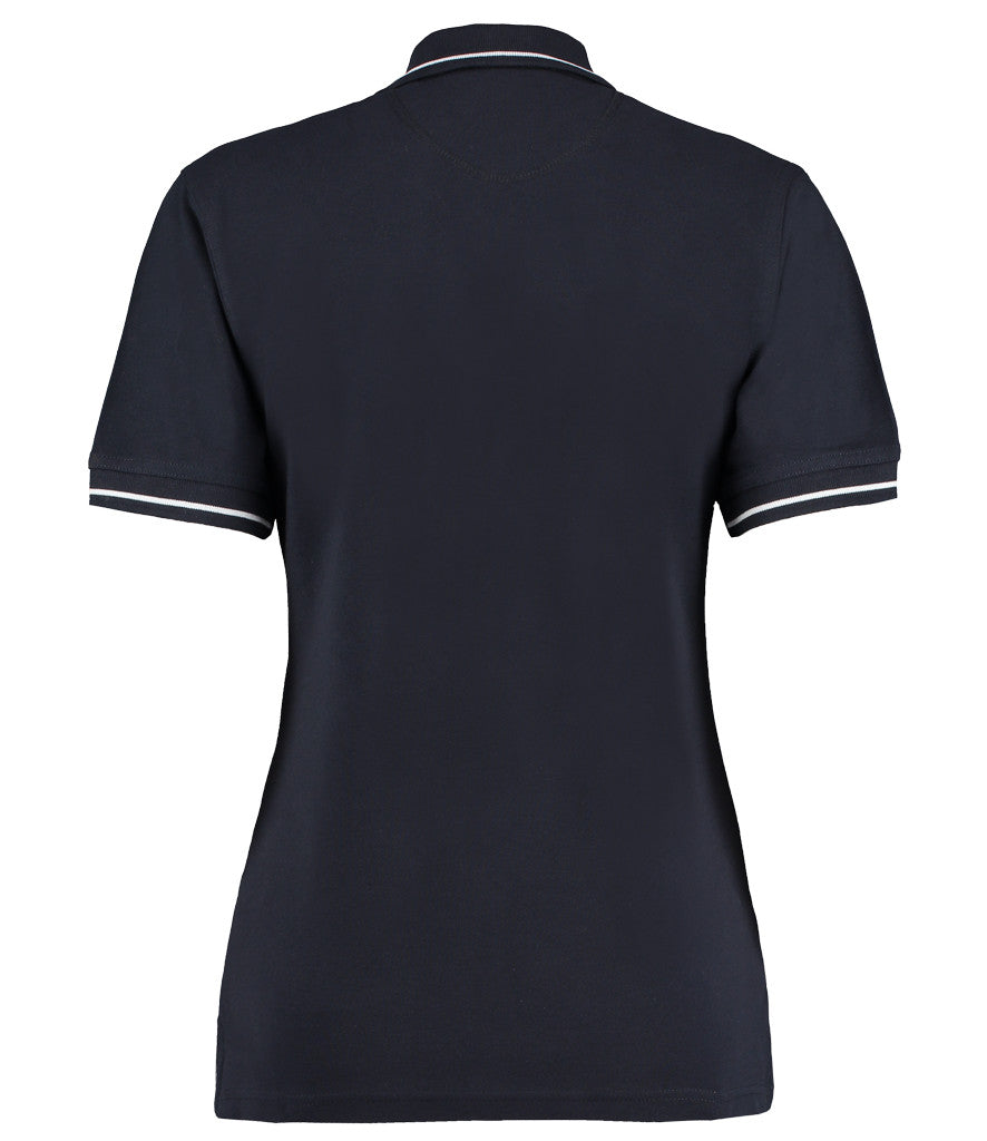 Kustom Kit Ladies St Mellion Tipped Cotton PiquÃ© Polo Shirt