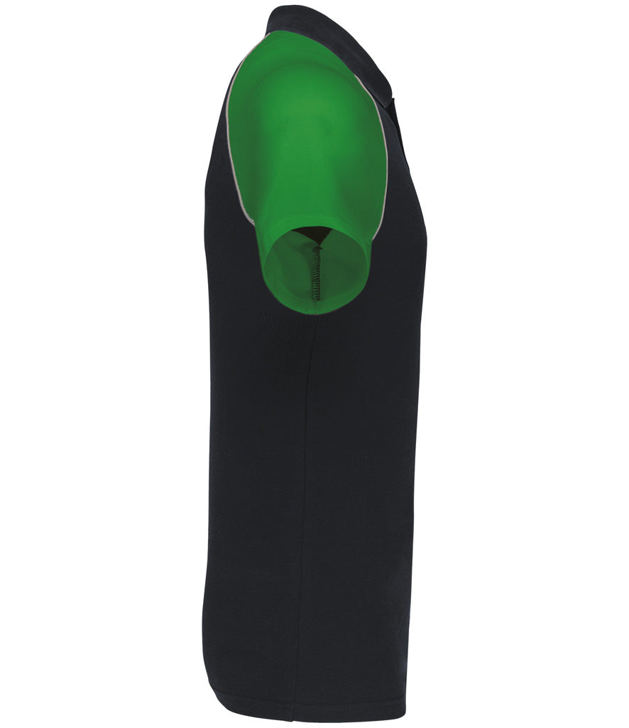 Kariban Baseball Cotton PiquÃ© Polo Shirt