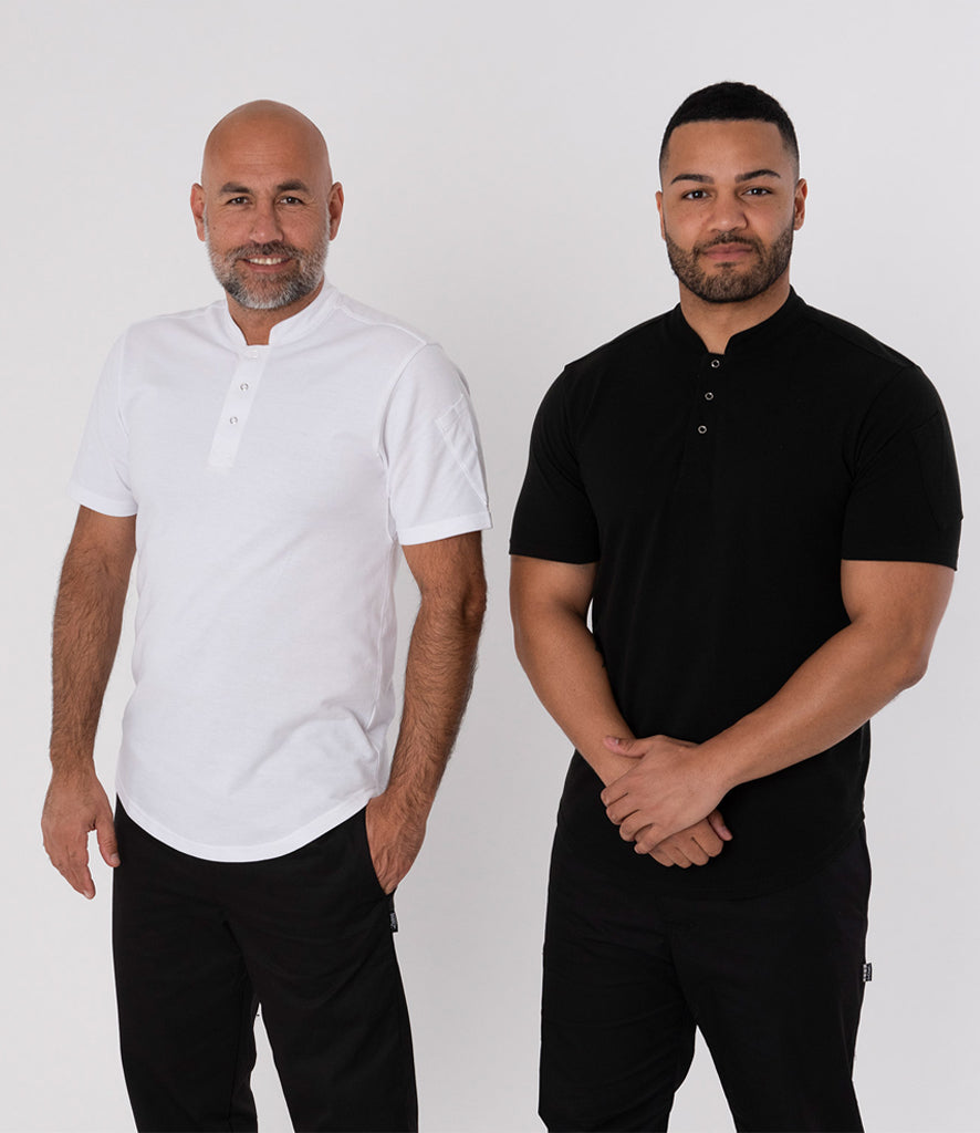 Le Chef Knitted PiquÃ© Chef's Shirt