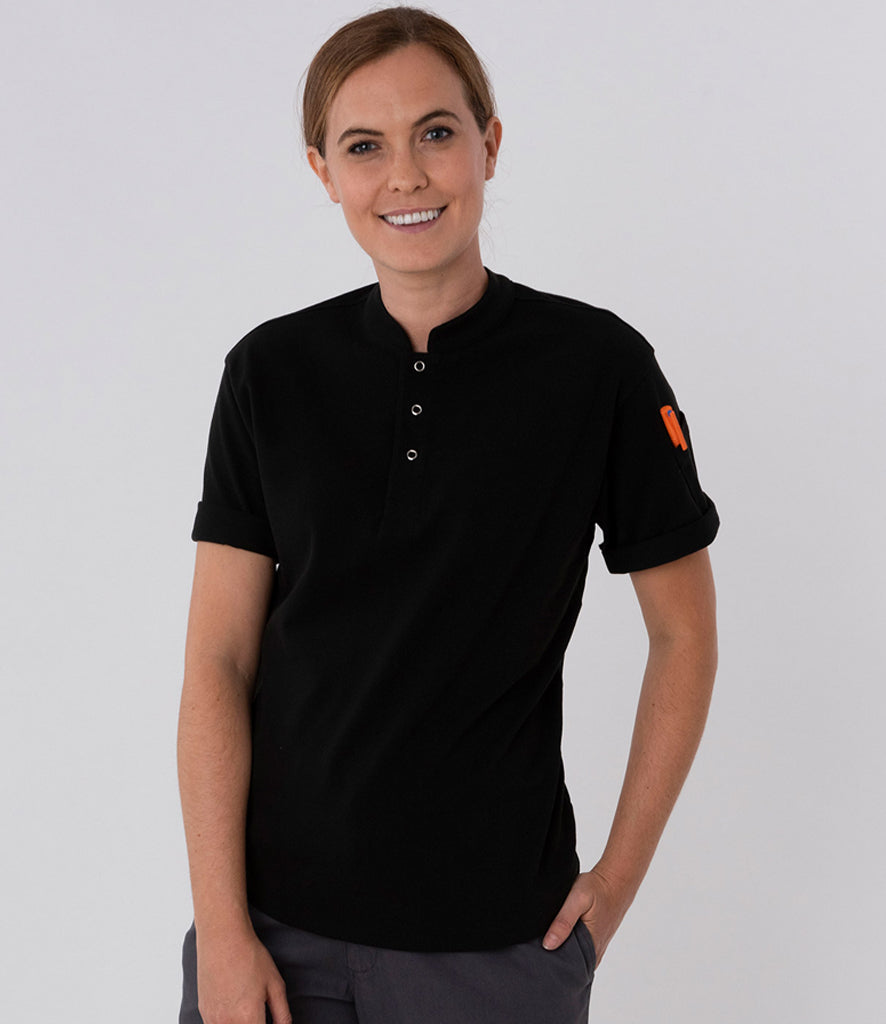 Le Chef Knitted PiquÃ© Chef's Shirt