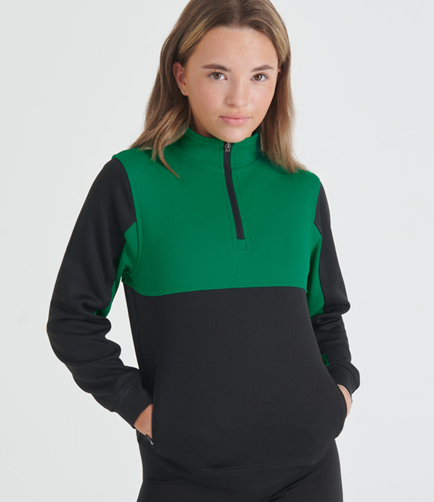 Finden + Hales Kids 1/4 Zip Tracksuit Top