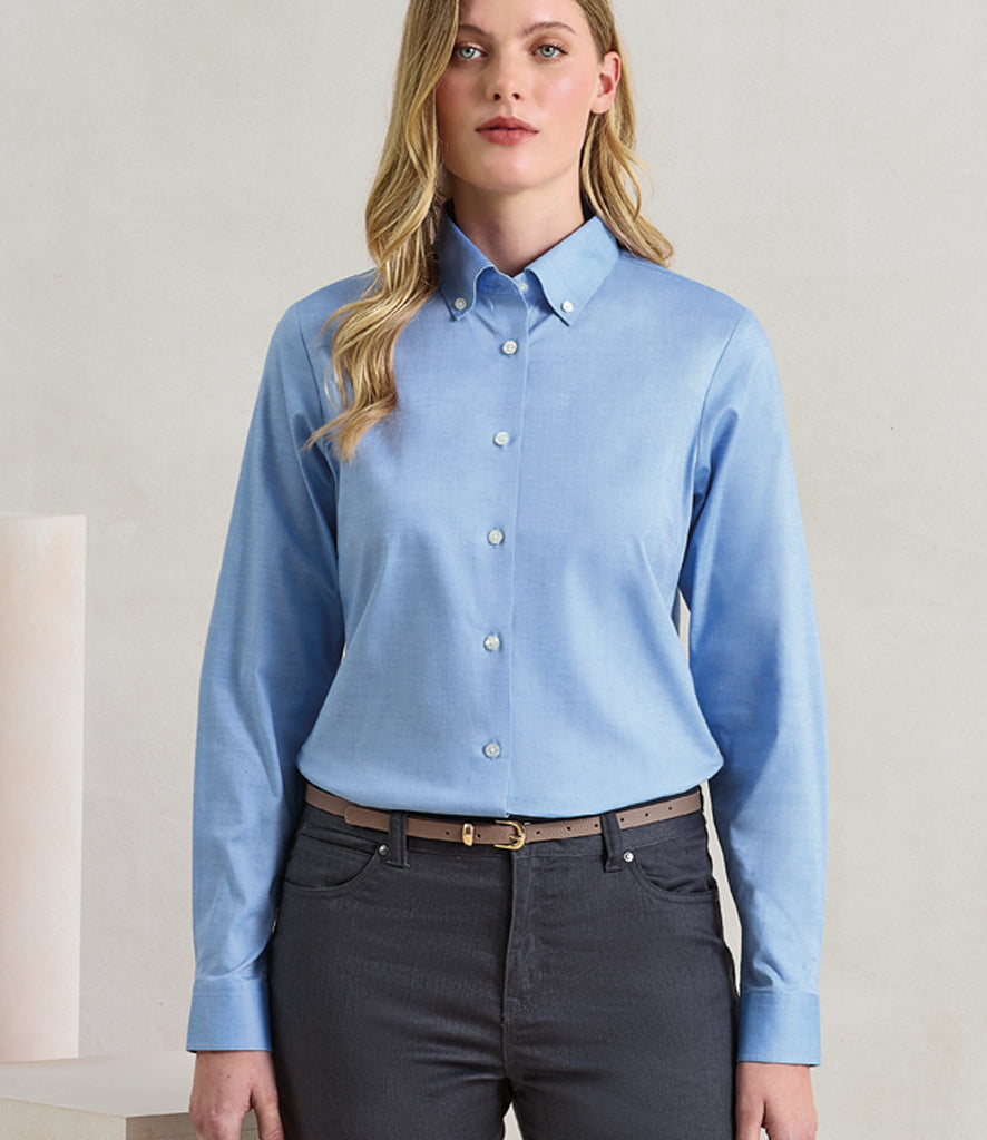 Premier Ladies Supreme Long Sleeve Oxford Shirt