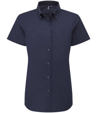Premier Ladies Supreme Short Sleeve Oxford Shirt