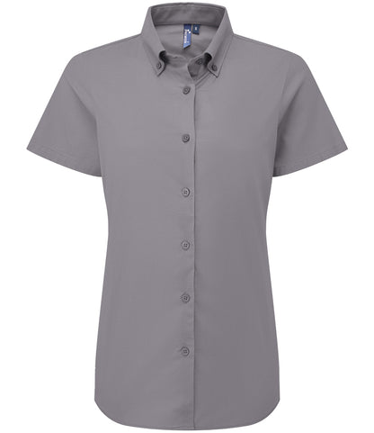 Premier Ladies Supreme Short Sleeve Oxford Shirt