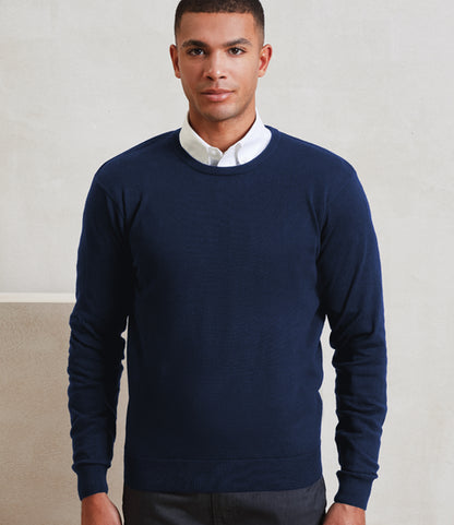 Premier Cotton Rich Crew Neck Sweater