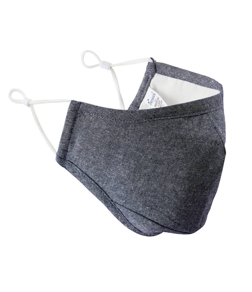 Premier Washable 3-Layer Face Mask with Carbon Filter Option