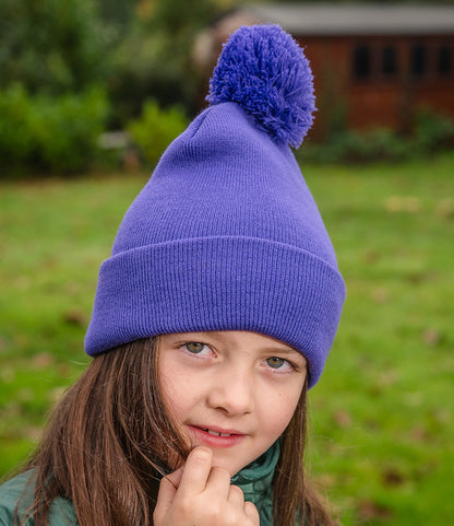 Result Core Kids Pom Pom Beanie