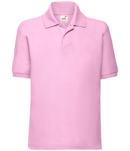 Fruit of the Loom Kids Poly/Cotton PiquÃ© Polo Shirt