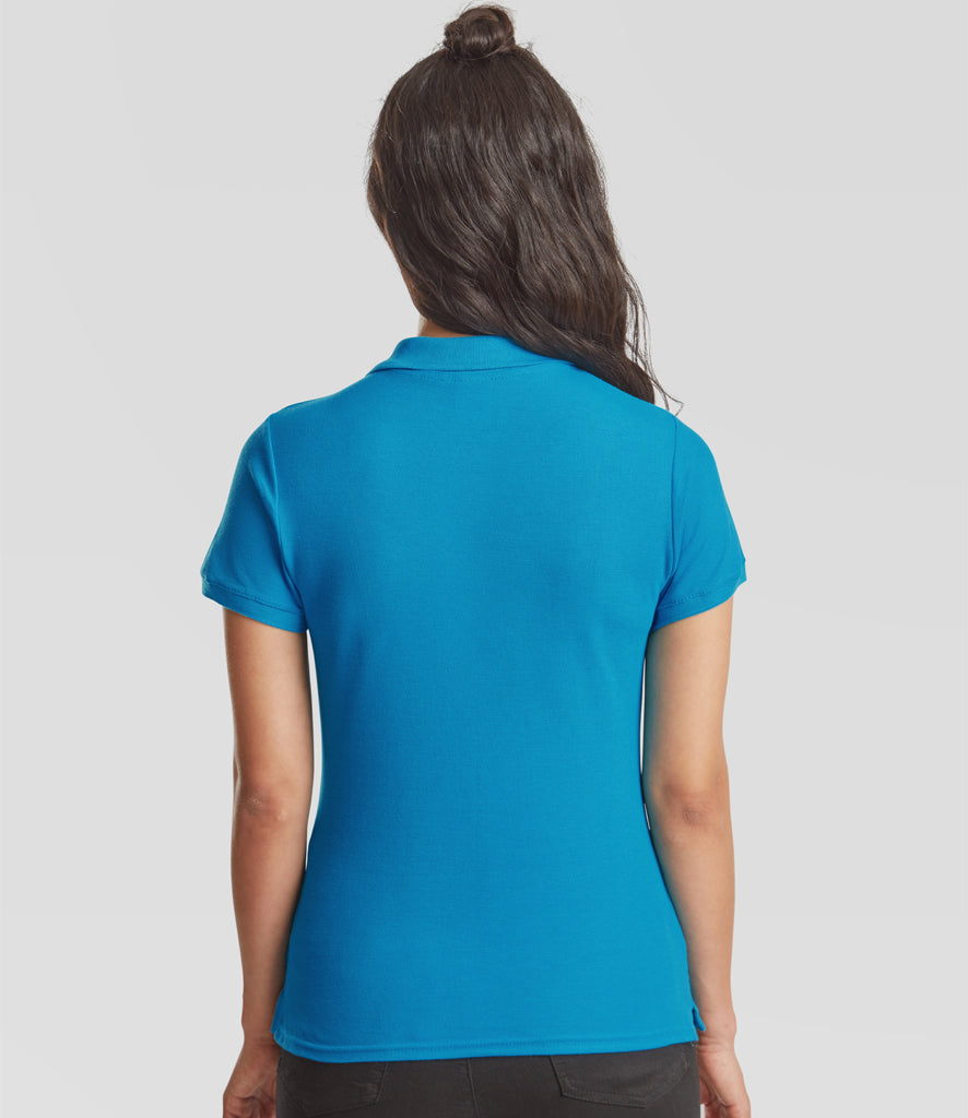 Fruit of the Loom Lady-Fit Premium Cotton PiquÃ© Polo Shirt